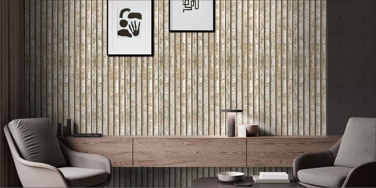 Charcoal Louvers panel